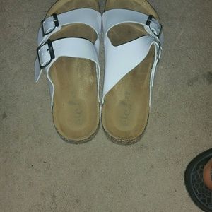 White Sandals